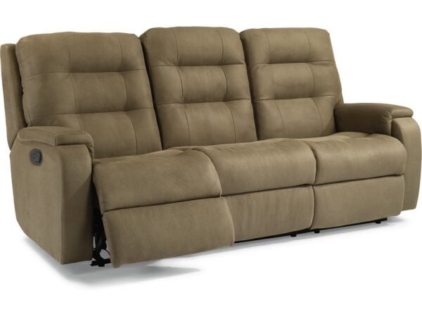 Arlo Reclining Sofa by Flexsteel Sofas Customizable