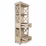 Farmhouse-White Display Cabinet - Image 8