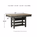 Tyler Creek-Black 5pc Dining Set - Image 3