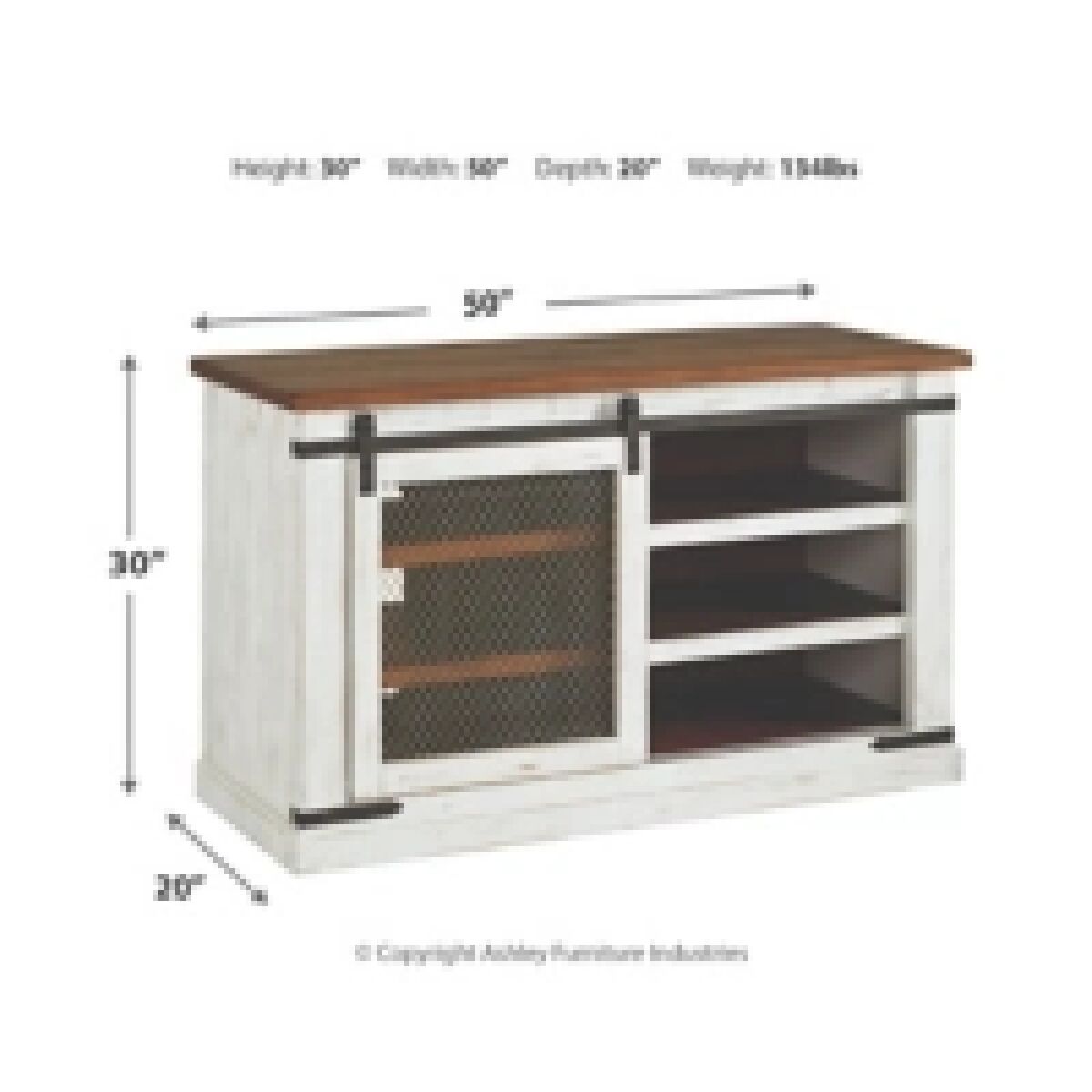 Wystfield-White Entertainment Center Entertainment 5