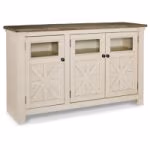 Bolanburg-White Entertainment Center