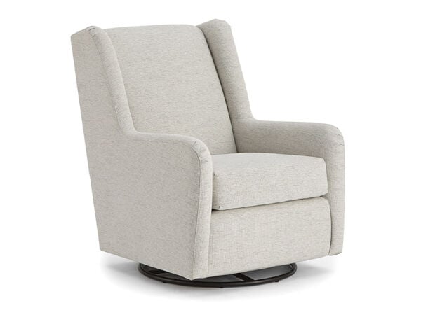 Brianna Swivel Glider Accent Furniture Customizable