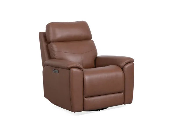 Refined-Hickory P3 Swivel Glider by Flexsteel Recliners Customizable