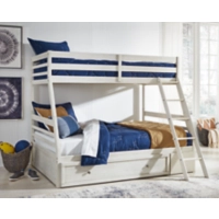 Robbinsdale Twin/Full Bunk Bed With Dresser/Mirror and Nightstand Bedroom Collections 8 Robbinsdale Twin/Full Bunk Bed With Dresser/Mirror and Nightstand Bedroom Collections 8