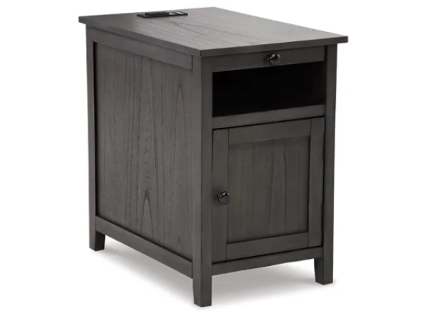 TREYTON GREY POWER TABLE End tables