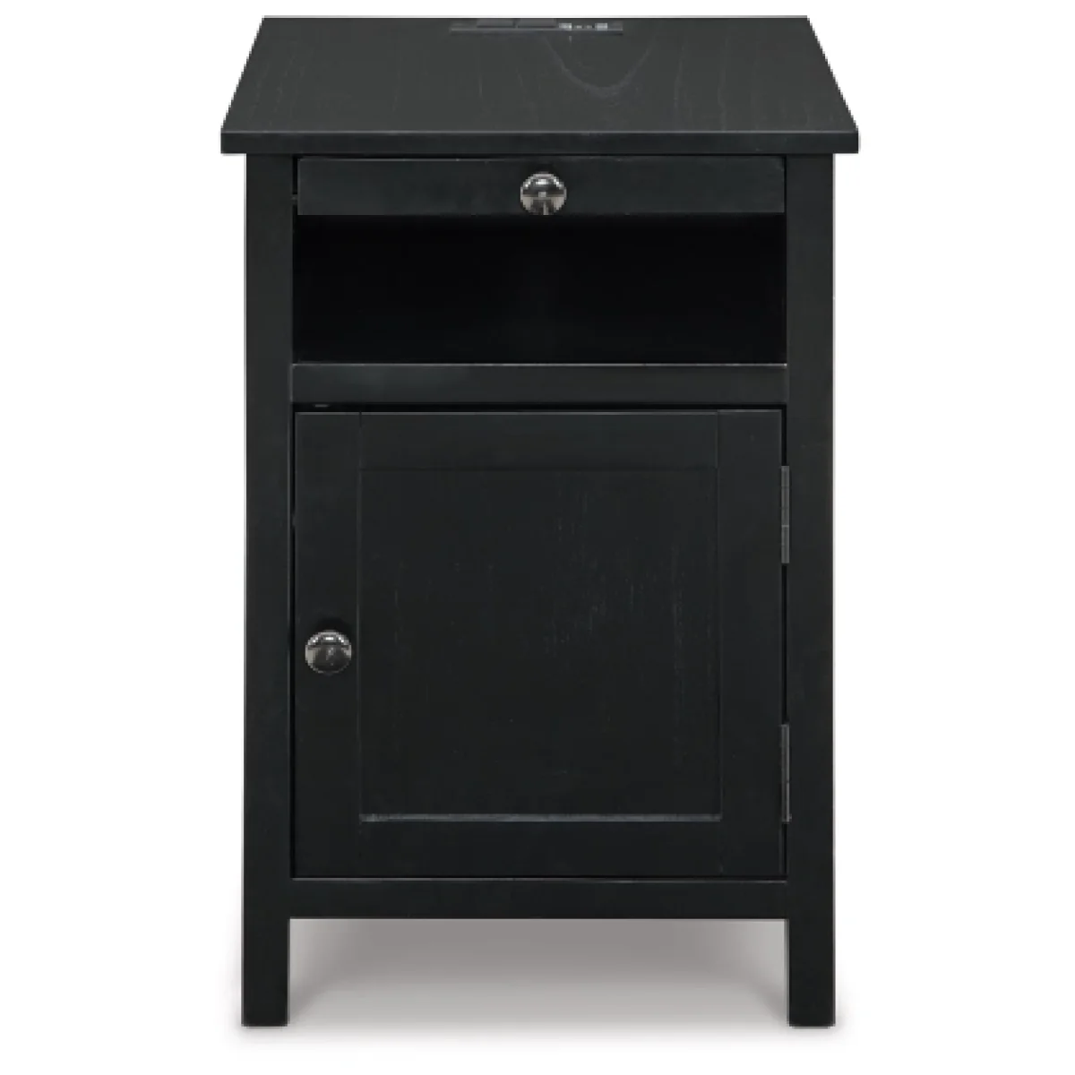 TREYTON BLACK POWER TABLE End tables 7