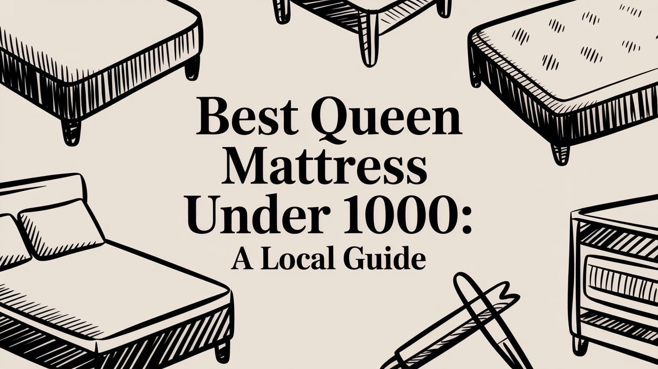 Best Queen Mattress Under 1000 Bed Sketches