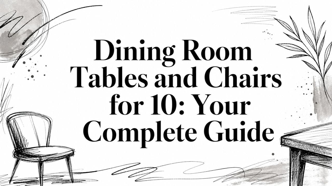 Dining Room Tables And Chairs For 10 Furniture Guide