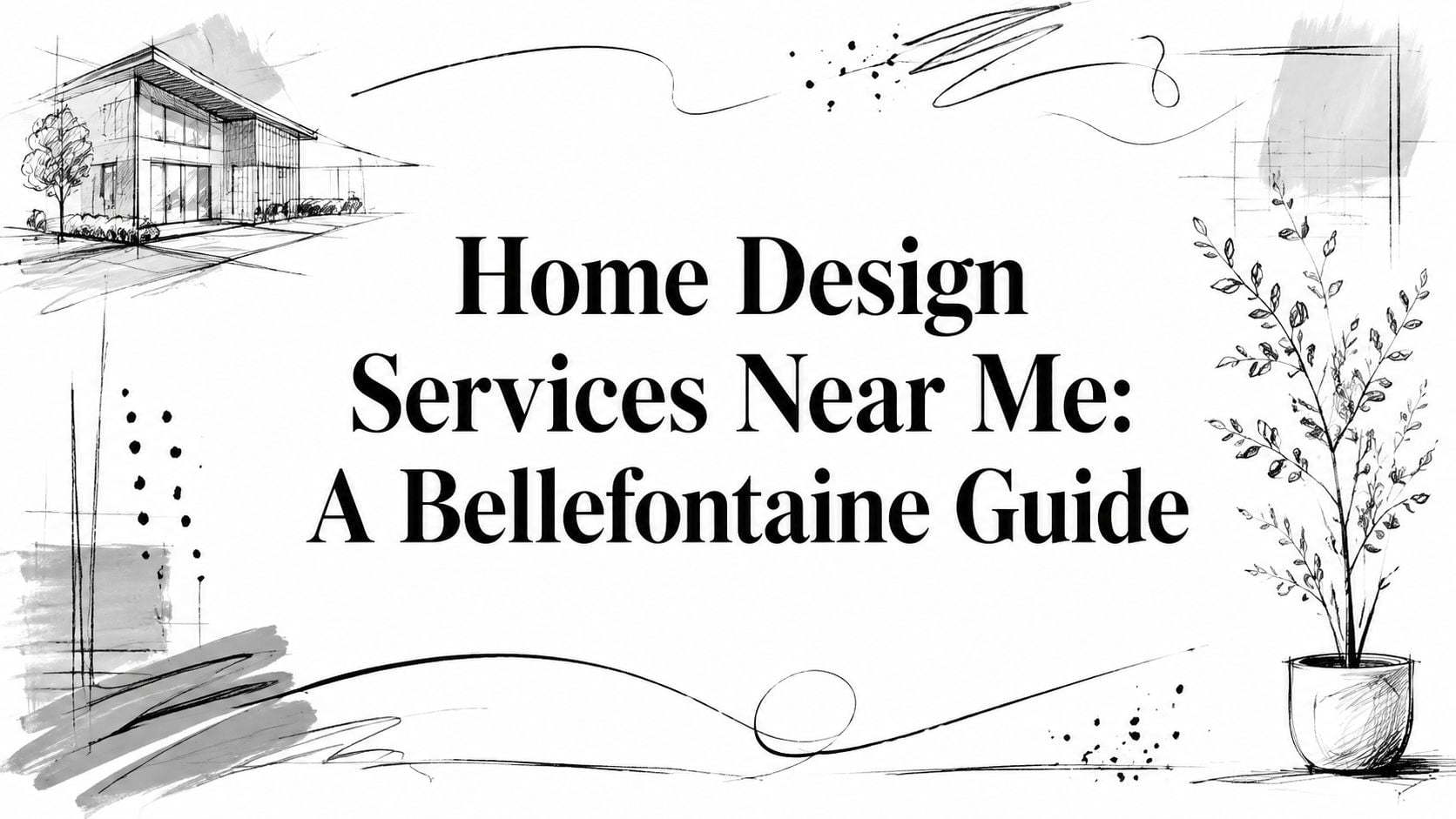 Home Design Services Near Me Architectural Sketch
