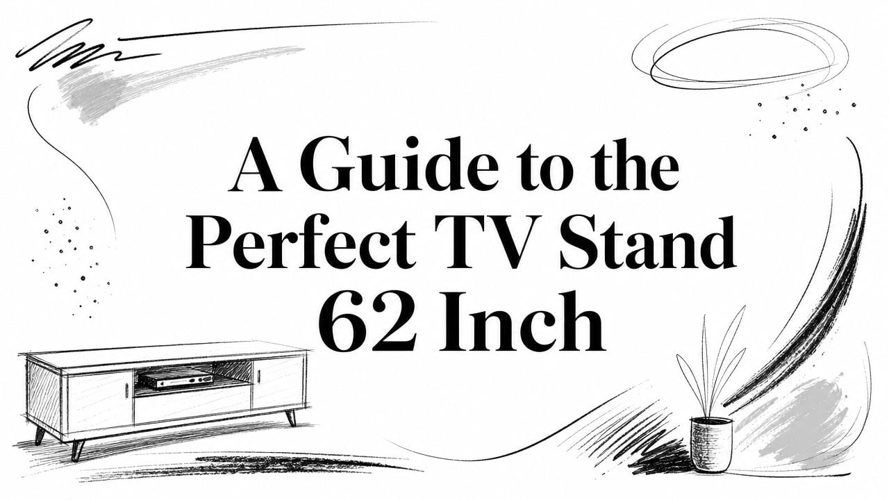 Tv Stand 62 Inch Furniture Sketch