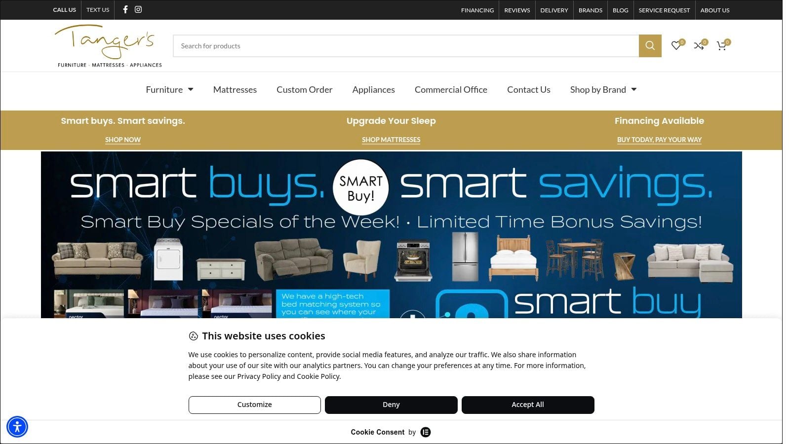 Screenshot from https://tangersfurniture.com