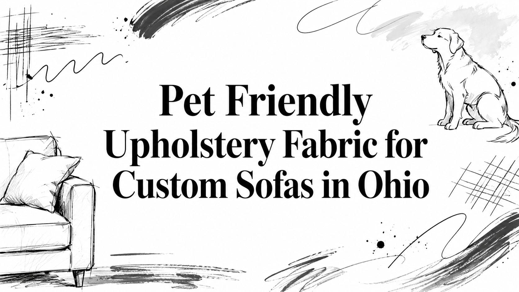Pet Friendly Upholstery Fabric Custom Sofas