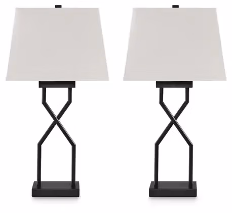 L204514(2)-SW-P1-KO Brookthrone Metal Table Lamp - Image 1